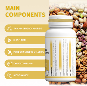 Comprimés de Vitamine B Complexe HODAF – Échantillon Gratuit Disponible – Pour la Santé des Cheveux, de la Peau et des Ongles - Product Image 2