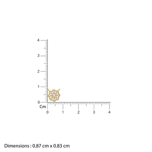 Collier Mangalsutra en argent sterling et or indien traditionnel moderne avec diamants de laboratoire fantaisie pour femmes, à porter pour les fêtes, Mehtab - Product Image 4