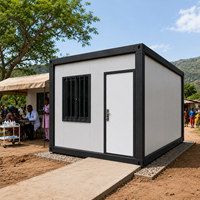 Maison préfabriquée en conteneur à montage rapide, logement modulaire pour le personnel de chantier, dortoir pour ouvriers du bâtiment