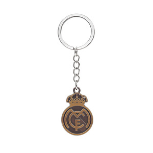 Portachiavi di marca con Logo della squadra di calcio europeo buono Stock <span class=keywords><strong>Souvenir</strong></span> in lega all'ingrosso per gli appassionati di calcio portachiavi in bronzo - Product Image 6