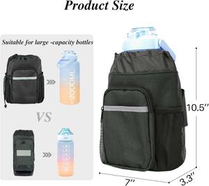 Muestra Gratuita de Bolsa Universal para Andadera, Bolsa de Transporte para Muletas, Bolsa con Cremallera Reflectante, Bolsa Universal para Muletas - Product Image 2