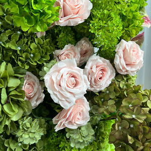 Promise 2025, la decoración de flores artificiales más Popular, arco de flores de boda de alta calidad para decoración de fondo de boda - Product Image 3