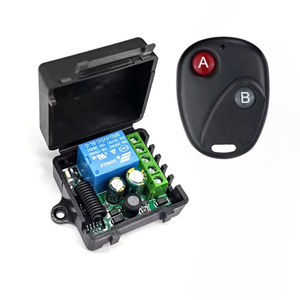 12V Draadloze Afstandsbediening Afstandsbediening Toegangscontrole Elektrische Lock Hoorn Lamp Elektrische Deur Controller 433 315 Mhz - Product Image 4