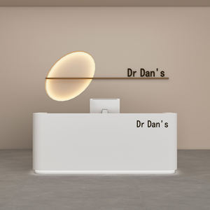 Loja de roupas, salão de beleza, caixa registradora, pequeno lacado <span class=keywords><strong>Reception</strong></span> <span class=keywords><strong>Desk</strong></span>, Showroom Consultation <span class=keywords><strong>Desk</strong></span> - Product Image 2