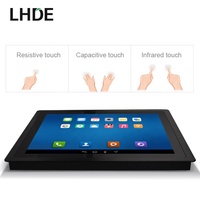 Fabricant tablette pc 10.1 pouces Android 9.0 industriel tout en un panneau pc RK3399 avec RS232/RS485