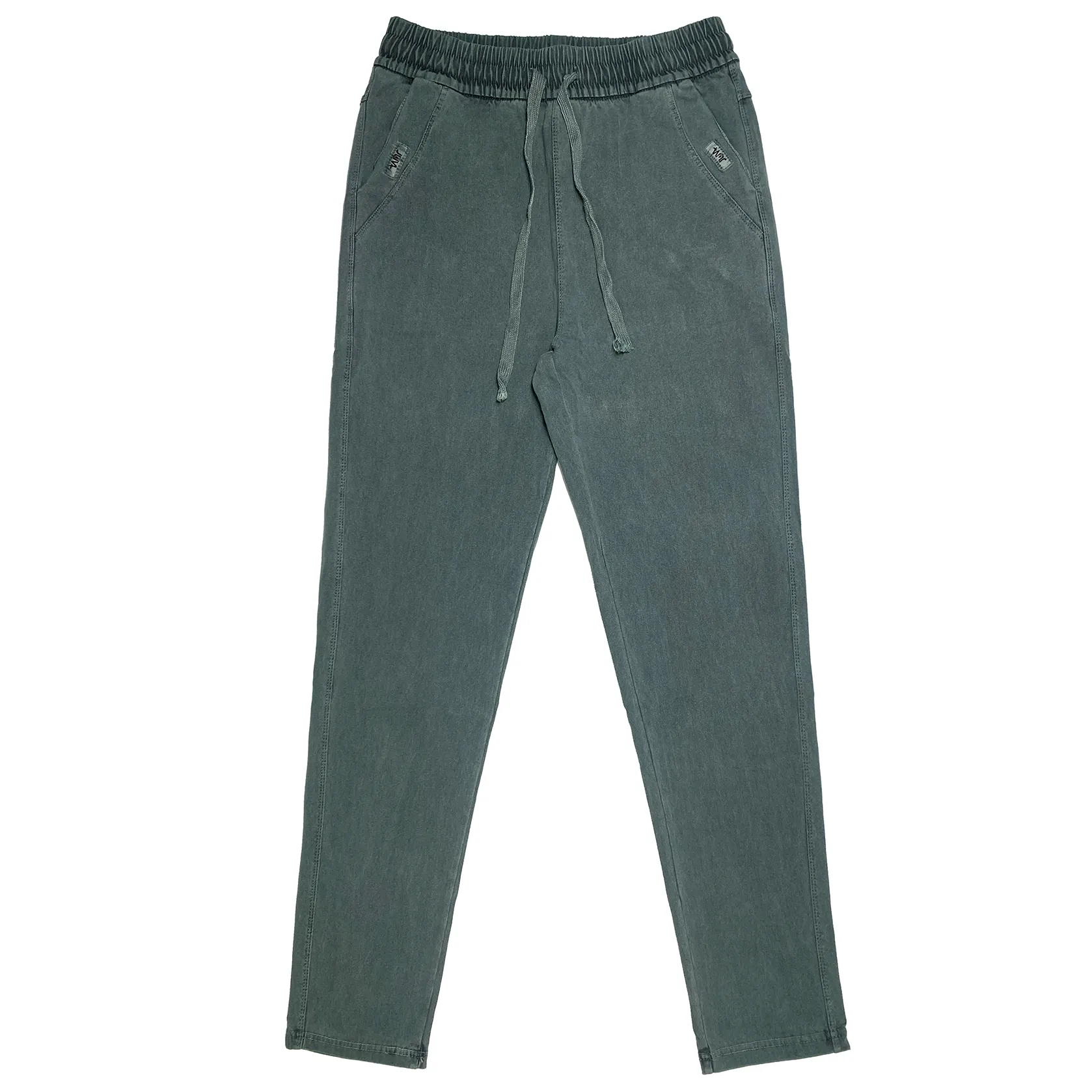 2023 Harem Pants Vintage High Waist Jeans Women's Elastic Waist Drawstring Jeans Full Length Denim Mom Jeans