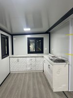 Maison pliable modulaire extensible 20ft 30ft 40ft Maison préfabriquée Bureau à domicile