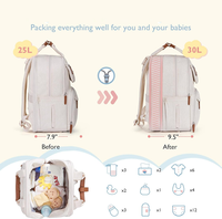 Sac à langer pour bébé RAYLON, grande capacité, imperméable, tissu Oxford 600D, tendance, sac à dos pour mamans, femmes, sac à langer, sac à main pour hommes