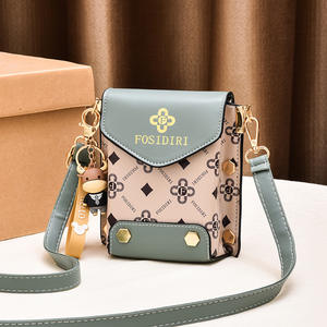 Großhandel Sommer Messenger <span class=keywords><strong>Bag</strong></span> Neue Mode Schulter-Print Handtaschen für Damen Retro Umhänge-Handytasche - Product Image 4