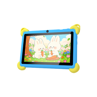 Tablette enfant Veidoo New 7 pouces IPS 2 Go + 32 Go ROM, contrôle parental, applications préinstallées, plastique antichoc, Android 11, Wi-Fi