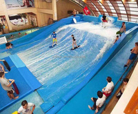 Surfstage Indoor Steel Double Surfing Rider H637 pour Resorts-Capacité de 2 à 3 personnes