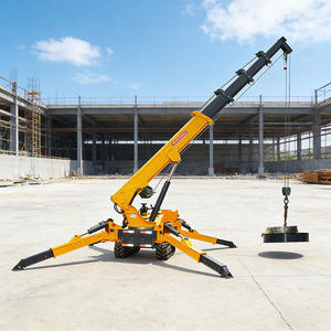 מנוף עכביש טלסקופי JIUBANG - מונע בדיזל, גובה הרמה 15 מטר, מערכת הידראולית מלאה, מבנה מתקפל לנשיאה - Product Image 4