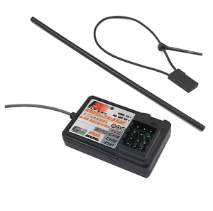 Receptor Flysky <span class=keywords><strong>FS</strong></span>-GR3E de 3 Canales, 2.4055-2.475GHz, Ancho de Banda de 500KHz, 140 Bandas, Failsafe, Actualización para <span class=keywords><strong>FS</strong></span>/<span class=keywords><strong>GT2</strong></span>/GT3/GT3B, para Autos y Barcos RC - Product Image 2