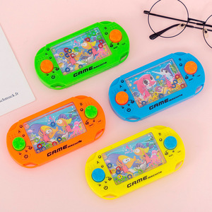 Gioco dell'anello d'acqua classico nostalgico tradizionale portatile in plastica, giocattolo educativo per bambini - Product Image 2
