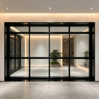 Ventana Corredera Horizontal de Doble Vidrio con Marco de Aleación de Aluminio Personalizada Deioux, Ventanas de Aluminio Resistentes a Huracanes