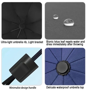 Parapluie promotionnel <span class=keywords><strong>pas</strong></span> <span class=keywords><strong>cher</strong></span> en gros, <span class=keywords><strong>parasol</strong></span> portable, logo personnalisé, pliable manuel, parapluie à 3 plis - Product Image 6