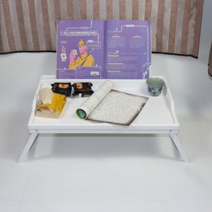 <b>Foldable</b> bed <b>desk</b> for laptops, perfect for lazy dorms, students, home use, bedrooms, and writing simple and customizable. - Product Image 2