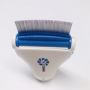 電動ペットシラミ除去櫛犬 & 猫ヘアクリーナーペットグルーミングに欠かせないノミキャッチャー - Product Image 6