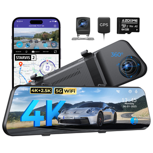 Azdome pg17 Pro Dash Cam 4K + 2.5K starvis2 imx678 gương Dashcam 11.8 inch màn hình cảm ứng <span class=keywords><strong>DVR</strong></span> Ghi hộp đen với Wifi GPS - Product Image 1