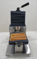 Machine à gaufres électriques sur bâtonnets, plaques amovibles antiadhésives, gaufrier de haute qualité pour bâtonnets de sucettes, en vente