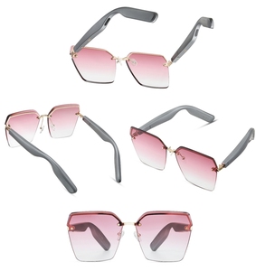 Occhiali Intelligenti alla Moda con Gradiente Rosa, Lettore Musicale e Traduzione AI, Supporto per Interpretazione Simultanea - Product Image 2