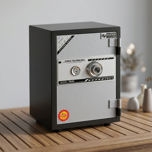 Coffre-fort YUNOS YNS-49C avec déverrouillage par empreinte digitale, mot de passe et clé - Haute sécurité, étanche, durable, écologique - Product Image 4