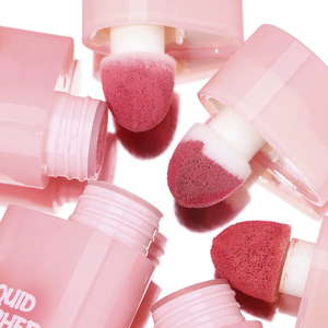 Nouveauté, blush liquide imperméable à 8 couleurs avec logo personnalisé pour le visage, longue durée, tête d'éponge, vente chaude, blush pour <span class=keywords><strong>les</strong></span> <span class=keywords><strong>joues</strong></span> et <span class=keywords><strong>les</strong></span> lèvres - Product Image 5