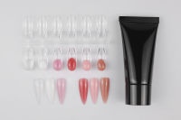 Vente en gros de gel UV de base magenta pour extensions et décorations d'ongles professionnelles, écologique, non toxique, OEM/ODM, directement de l'usine
