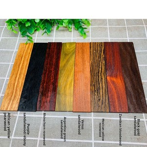 Segnalibro personalizzato in palissandro, materiali in legno fai da te, artigianato scolastico, fai da te, legno massello rosso, lavorazione del legno - Product Image 3