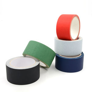 Ruban adhésif professionnel <span class=keywords><strong>noir</strong></span> pour appareil photo, en tissu de coton enduit de vinyle, finition mate non réfléchissante de qualité supérieure, personnalisable - Product Image 6