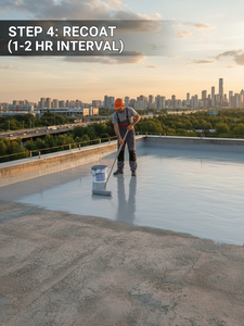 Revestimiento Impermeabilizante de Poliuretano de Alta Elasticidad - <span class=keywords><strong>Membrana</strong></span> Líquida Impermeabilizante <span class=keywords><strong>para</strong></span> Reparación de Fugas en <span class=keywords><strong>Techos</strong></span> y Terrazas - Product Image 5