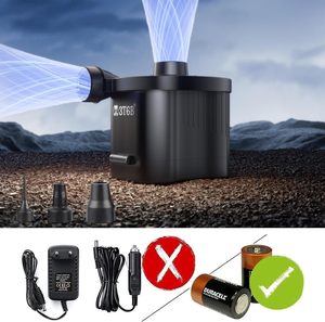 Wholesale Electric Air Pump for Air Mattress/<b>Inflatable</b> Product with 110V~240V EU Plug - Product Image 2