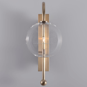 Lampe à boule en <span class=keywords><strong>verre</strong></span> transparent, accessoire pour décoration de maison, 200mm/250mm/300mm/350mm - Product Image 5