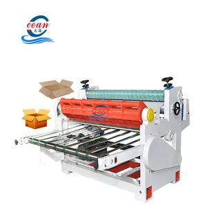Paper production machinery to sheet cutting to single knife cut paper machine for carton box