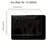 Protecteur d'écran en verre trempé transparent pour iPad Pro 2024 11 13 pouces 9h Film anti-rayures sans bulles pour tablette de jeu