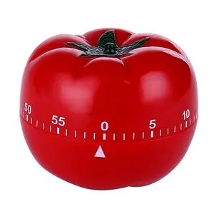 Nessuna batteria richiesta cottura meccanica Timer di cottura aiutante a forma di pomodoro promemoria del tempo della cucina orologio Timer da cuoco con allarme forte