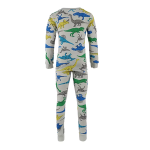 <span class=keywords><strong>Pyjama</strong></span> pour garçons personnalisé, imprimé de dessins animés d'automne et d'hiver, manches longues, mélange de coton doux, vêtements de détente mignons - Product Image 2