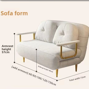 Nouveau <span class=keywords><strong>canapé</strong></span> pliable multifonctionnel de luxe léger, adapté aux petits appartements, <span class=keywords><strong>canapé</strong></span>-<span class=keywords><strong>lit</strong></span> durable et confortable - Product Image 2