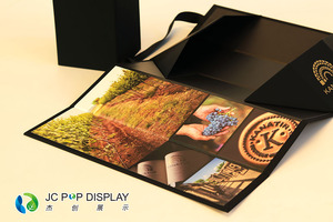 Tùy Chỉnh 1-Pack 2Mm Từ Gấp Hộp Quà Tặng Cho Rượu Vang Bia Năng Lượng Đồ Uống UV Matt Cán Miếng Bọt Biển Cho Lá Đóng Gói Soda - Product Image 3