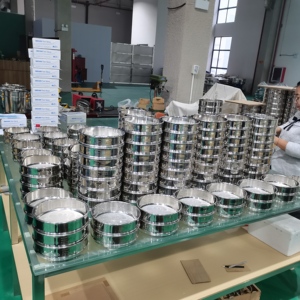 Tamiz de Prueba Estándar ASTM de Grado Alimenticio 20, 30, 40, 60, 80, 100, 120, 140 Micras para Procesamiento de Alimentos - Product Image 6