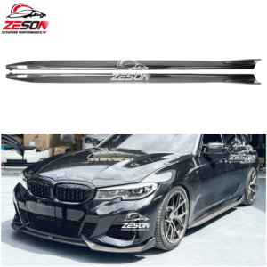 Ốp sườn xe sợi carbon kiểu AD dành cho BMW 3 Series G20 325i <span class=keywords><strong>330i</strong></span> M340i 2019-2023, bộ khí động học nhẹ - Product Image 1