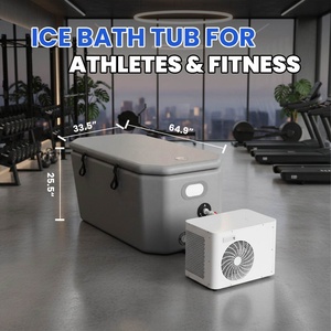 Bañera Inflable de Terapia de Frío con Borde Inclinado, Enfriador Potente de 1 HP, Control Inteligente por WiFi, para Adultos - Product Image 2