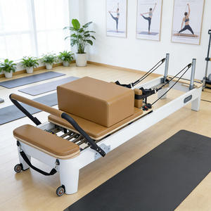 Offre Spéciale : Reformer Cadillac <span class=keywords><strong>de</strong></span> Pilates Ajustable en Aluminium <span class=keywords><strong>Pliable</strong></span> pour Entraînement Corporel en Studio - Product Image 1