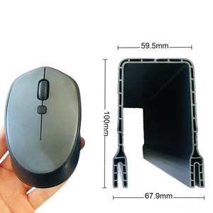 100mm đen cứng nhắc PVC U-kênh cho kính lan can hệ thống, Matte kết cấu kết cấu hồ sơ - Product Image 2