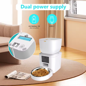 OEM 7L Portable Eco-Friendly Automatic Dog Feeder WiFi Pet Dry Food Dispenser Stainless Steel Bowl Tuya App Control Timer - Product Image 6