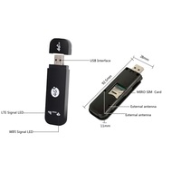 U8-14 Versi Amerika Qualcomm MDM9X07 Chip Dongle USB Nirkabel 4G dengan Slot Kartu SIM Perangkat Hotspot WIFI Mobil WEP QoS