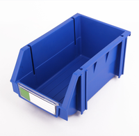 Boîtes de rangement en plastique durables et écologiques de haute qualité, bacs empilables, caisses pour pièces détachées, style solide, empilables pour la vente en gros