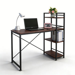 Escritorio de Madera para Computadora Suministrado de Fábrica con Estantería para Lectura y Escritura para Oficina en Casa - Product Image 5