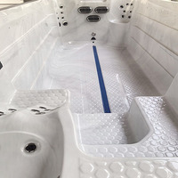 Piscina de Natación Exterior de Gran Capacidad de 5m con Corriente de Resistencia para Ejercicio y Relajación en Venta