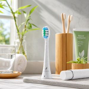 Tête de brosse à dents <span class=keywords><strong>ultra</strong></span> douce à extrémités arrondies, tête de brosse de rechange pour les soins des gencives sensibles - Product Image 4